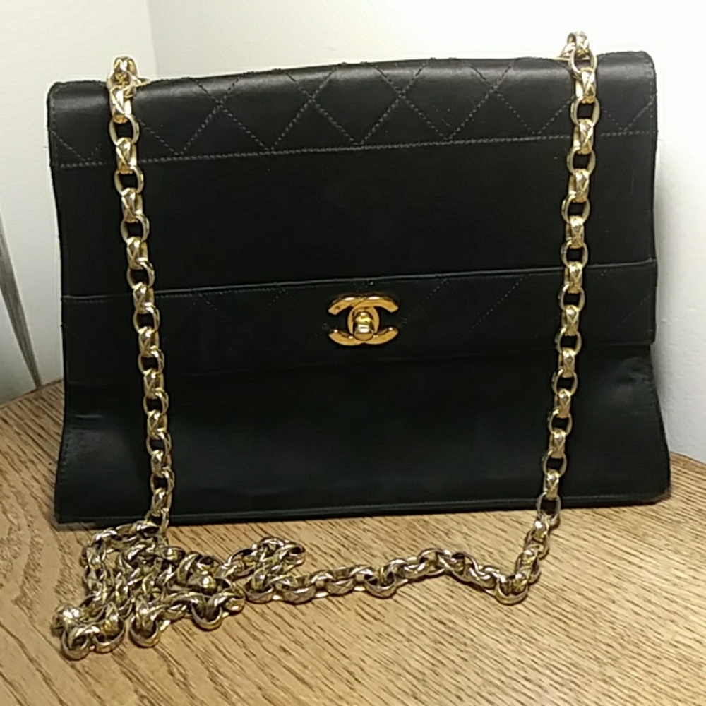 CHANEL SATIN BAG